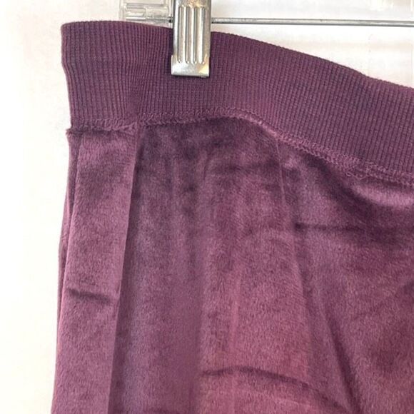 Honey Dew Lounge Set Women's Small Plum Purple Soft Velour Sweatsuit 2 Piece - Picture 15 of 16